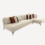 Canapé Zelio — Le confort chaleureux du salon marocain moderne