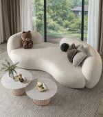 Canapé Biona — L’élégance organique de la bouclette – Image 3