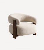 Fauteuil NOA — Minimalisme raffiné et confort sur mesure