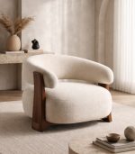 Fauteuil NOA — Minimalisme raffiné et confort sur mesure – Image 2