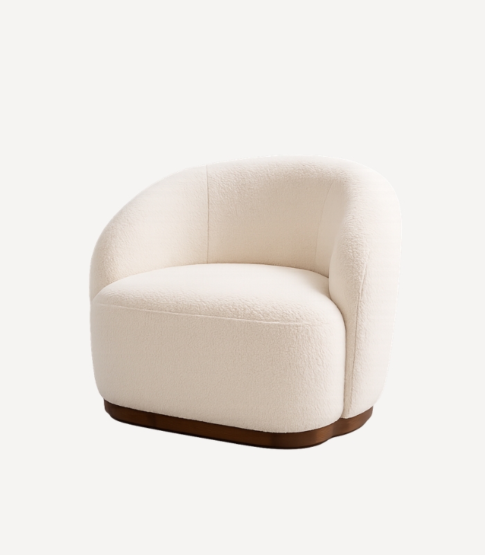 Fauteuil YARA — Élégance douce et caractère raffiné – Image 1