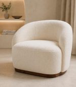 Fauteuil YARA — Élégance douce et caractère raffiné – Image 2